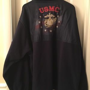 USMC fleece jacket